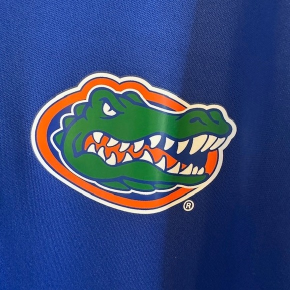 NWT Fanatics Branded Men's Florida Gators Blue Left Side Block Polo Shirt XL - Picture 7 of 9
